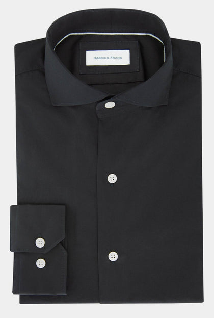 CAMISA NEGRA LISA 2239 - H&F - COLECCION - CAMISA NEGRA LISA 2239 - HFCTAW2239145 - 14.5 -