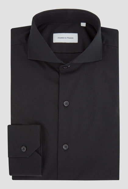 CAMISA NEGRA LISA - H&F - COLECCION - CAMISA NEGRA LISA - HFCTAW1947145 - 14.5 -