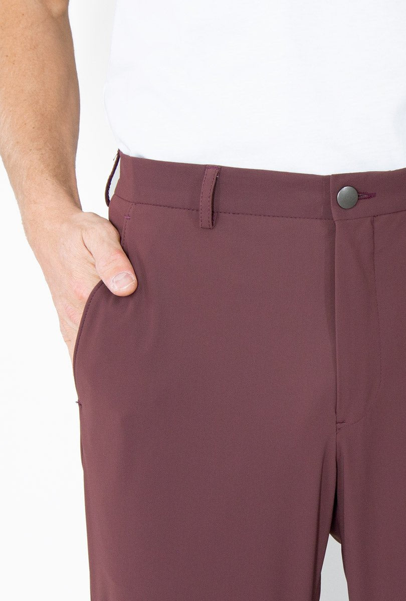 PANTALÓN VINO PERFORMANCE - H&F - PANTALON - PANTALÓN VINO PERFORMANCE - HFPTSS223138 - 38 -