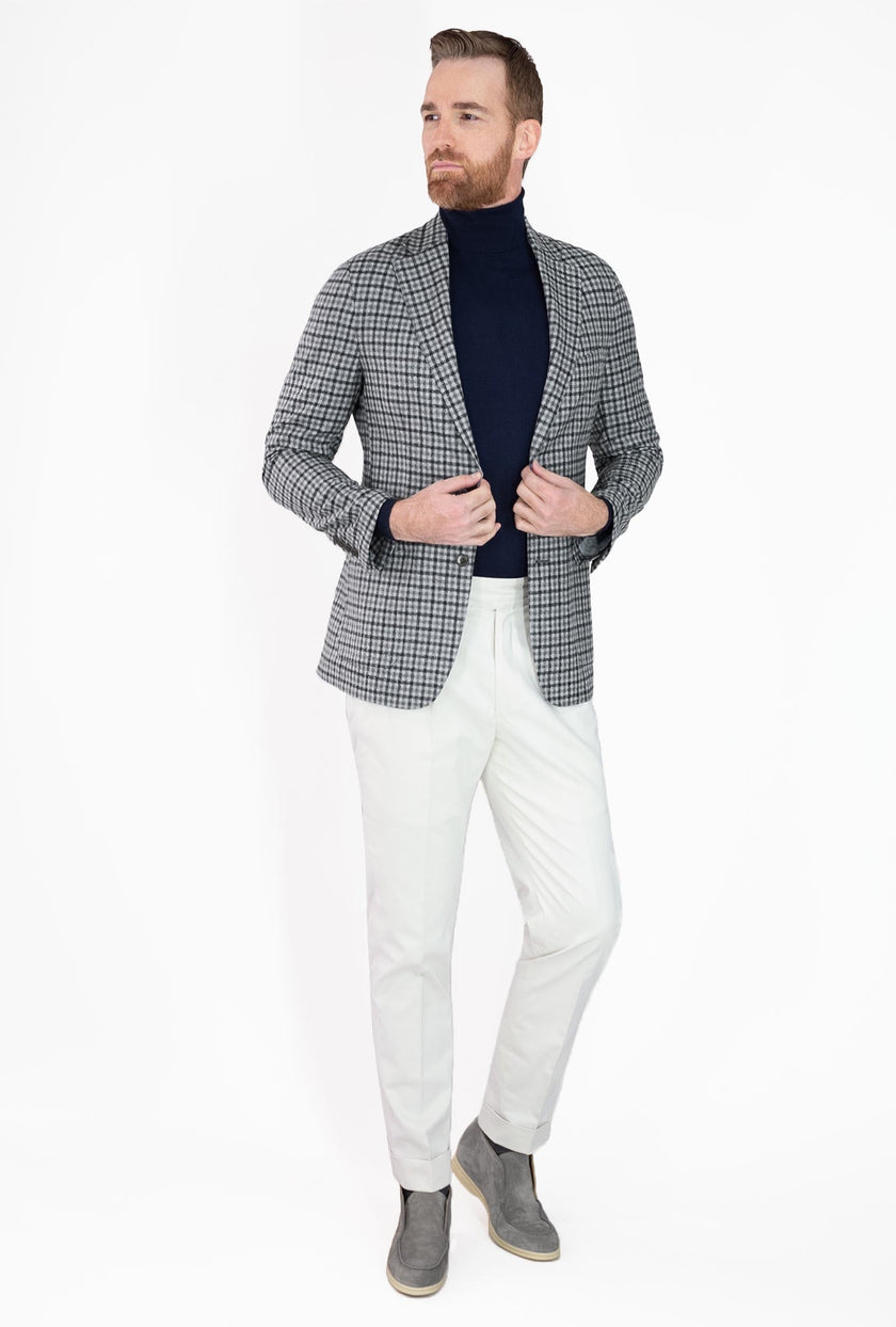 SACO MASCOTA GRIS/BLANCO/NEGRO - H&F - SACO - SACO MASCOTA GRIS/BLANCO/NEGRO - HFSTAW231844 - 44 -
