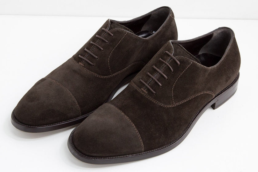 ZAPATO CAFE PIEL GAMUZA - H&F - ZAPATOS - ZAPATO CAFE PIEL GAMUZA - HFZPSS2203400 - 40 -
