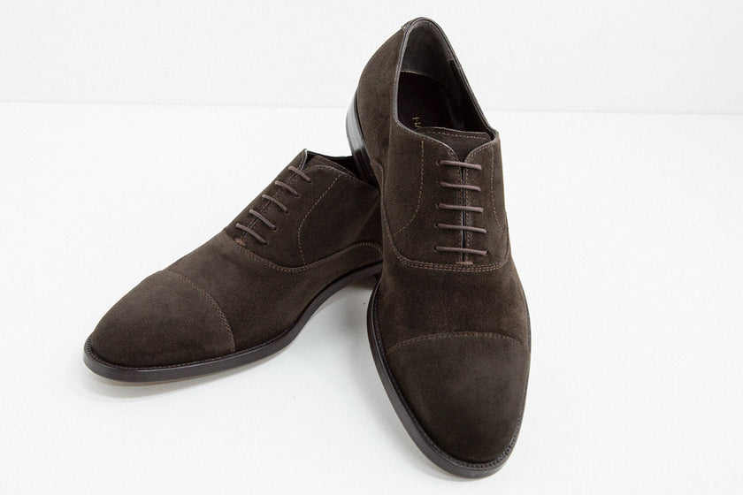 ZAPATO CAFE PIEL GAMUZA - H&F - ZAPATOS - ZAPATO CAFE PIEL GAMUZA - HFZPSS2203400 - 40 -