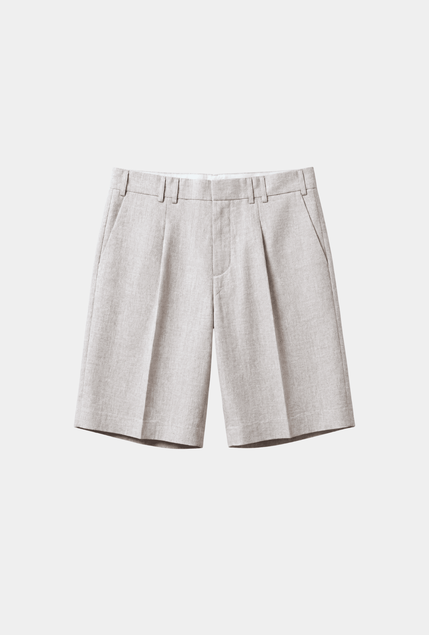 Bermuda Lino Gris Perla - H&F - BERMUDA - Bermuda Lino Gris Perla - HFBTSS2669540 - 40 - 
