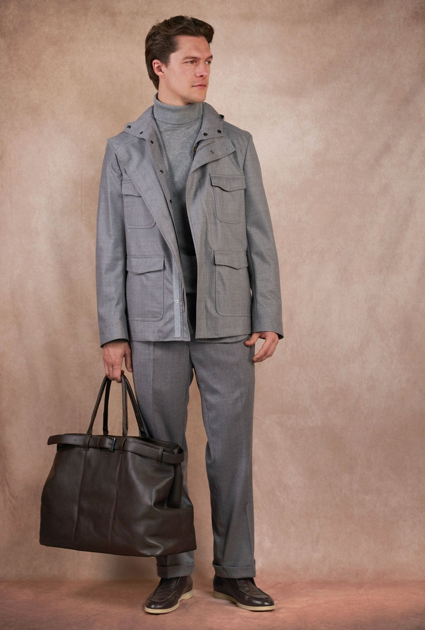 Bolsa de Viaje Café Mocha - H&F - MALETA - Bolsa de Viaje Café Mocha - HFBAGAW2501 - 