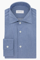 CAMISA AZUL MEZCLILLA