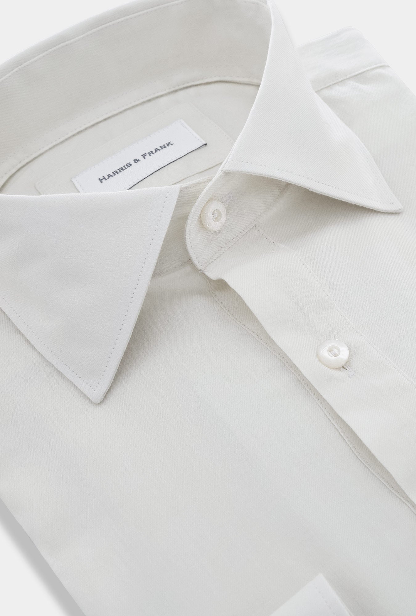 CAMISA BLANCA 4 BOTONES 2350 - H&F - 4 BOTONES - CAMISA BLANCA 4 BOTONES 2350 - HFCTAW2350145 - 14.5 - 
