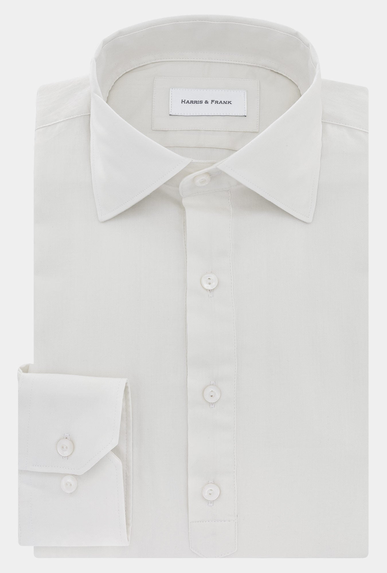 CAMISA BLANCA 4 BOTONES 2350 - H&F - 4 BOTONES - CAMISA BLANCA 4 BOTONES 2350 - HFCTAW2350145 - 14.5 - 