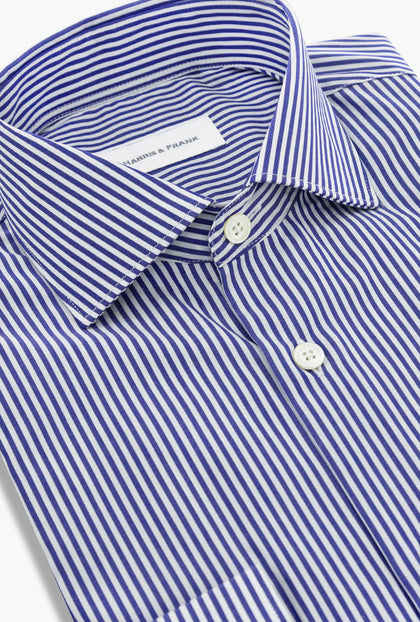 CAMISA BLANCA RAYAS AZULES - H&F - COLECCION - CAMISA BLANCA RAYAS AZULES - HFCTAW2412145 - 14.5 - 