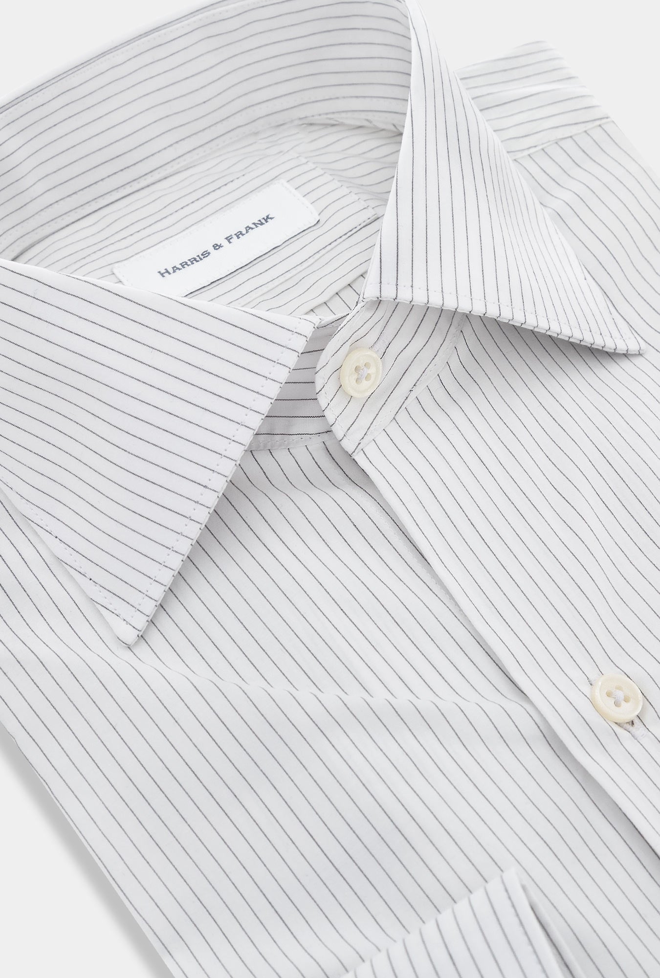 CAMISA BLANCA RAYAS GRISES AW2334 - H&F - COLECCION - CAMISA BLANCA RAYAS GRISES AW2334 - HFCTAW2334145 - 14.5 - 