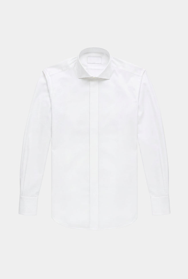 CAMISA BLANCA SMOKING - H&F - CAMISA BASICA - CAMISA BLANCA SMOKING - HFCT0103145 - 14.5 - 