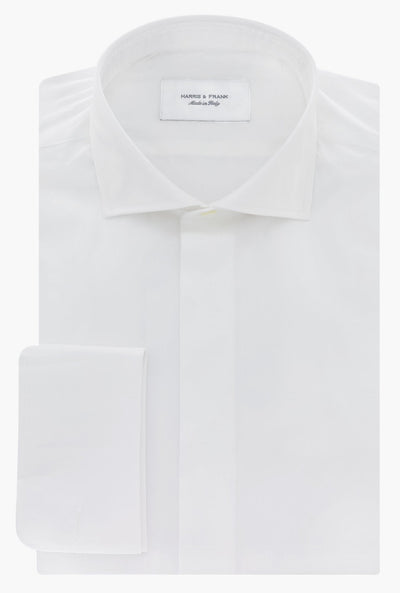 CAMISA  BLANCA SMOKING - H&F - CAMISA BASICA - CAMISA  BLANCA SMOKING - HFCT0103145 - 14.5 - 
