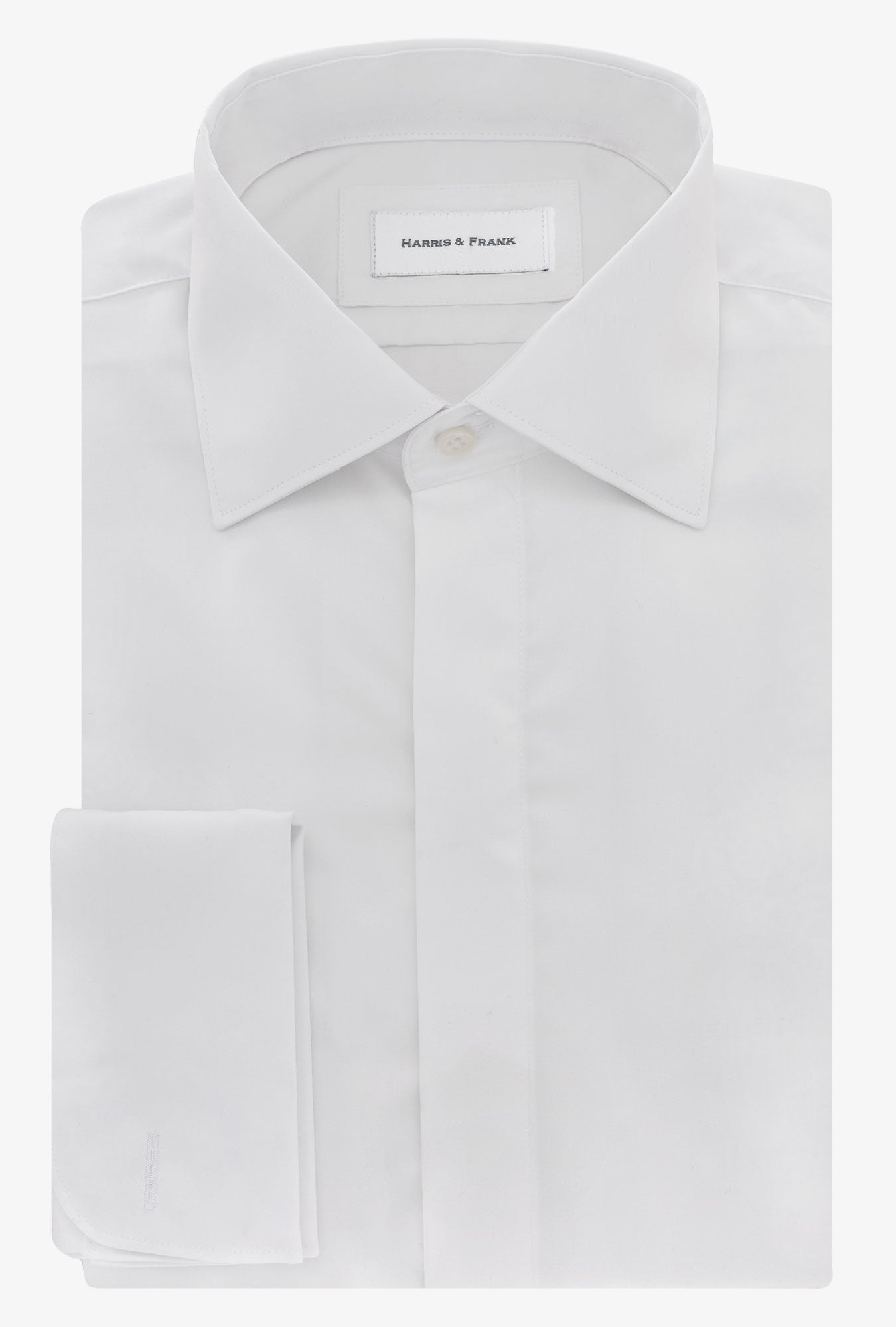 CAMISA LISA BLANCA SMOKING 01125 - H&F - CAMISA BASICA - CAMISA LISA BLANCA SMOKING 01125 - HFCT01125145 - 14.5 - 