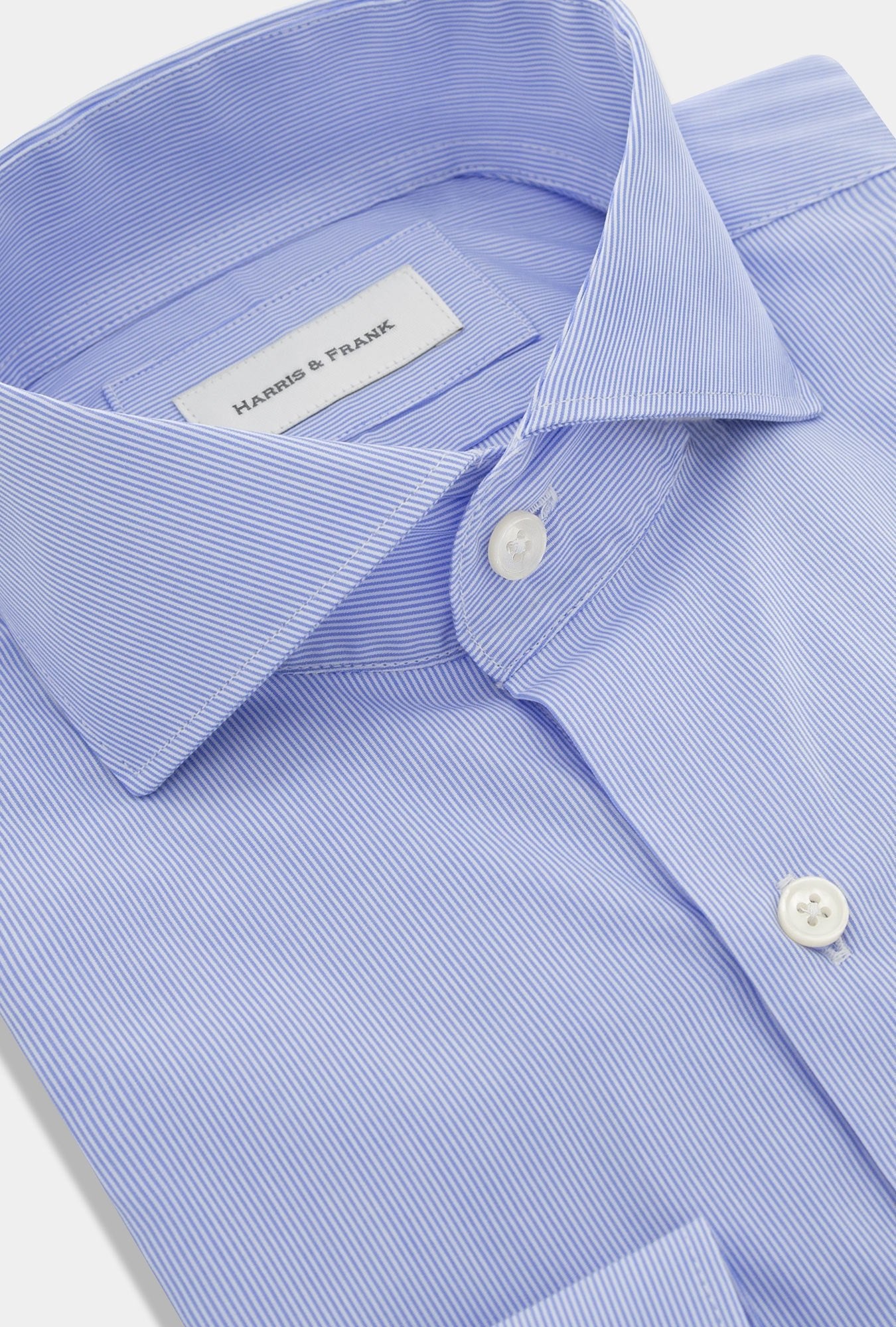 CAMISA MIL RAYAS AZUL CLARO /BLANCO - H&F - COLECCION - CAMISA MIL RAYAS AZUL CLARO /BLANCO - HFCTAW2329145 - 14.5 - 
