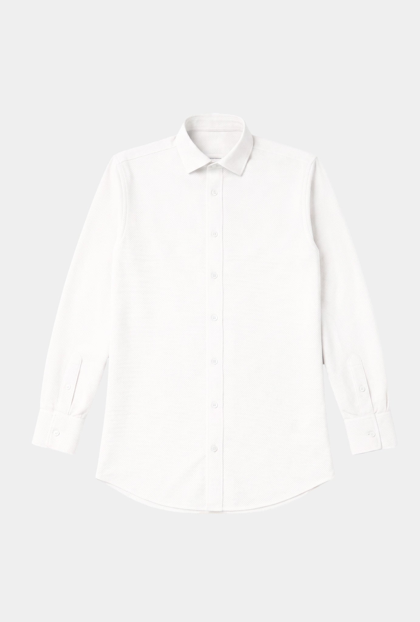 Camisa Pique Blanca - H&F - CAMISA BASICA - Camisa Pique Blanca - HFCT0110XCH - XCH - 