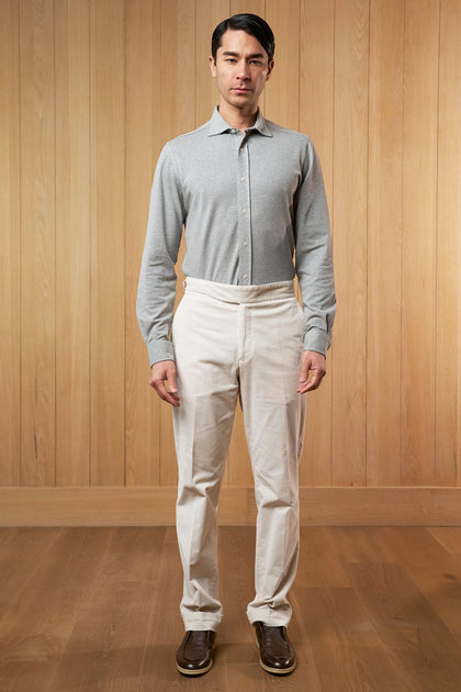 CAMISA PIQUÉ GRIS - H&F - COLECCION - CAMISA PIQUÉ GRIS - HFCTAW2402XCH - XCH - 