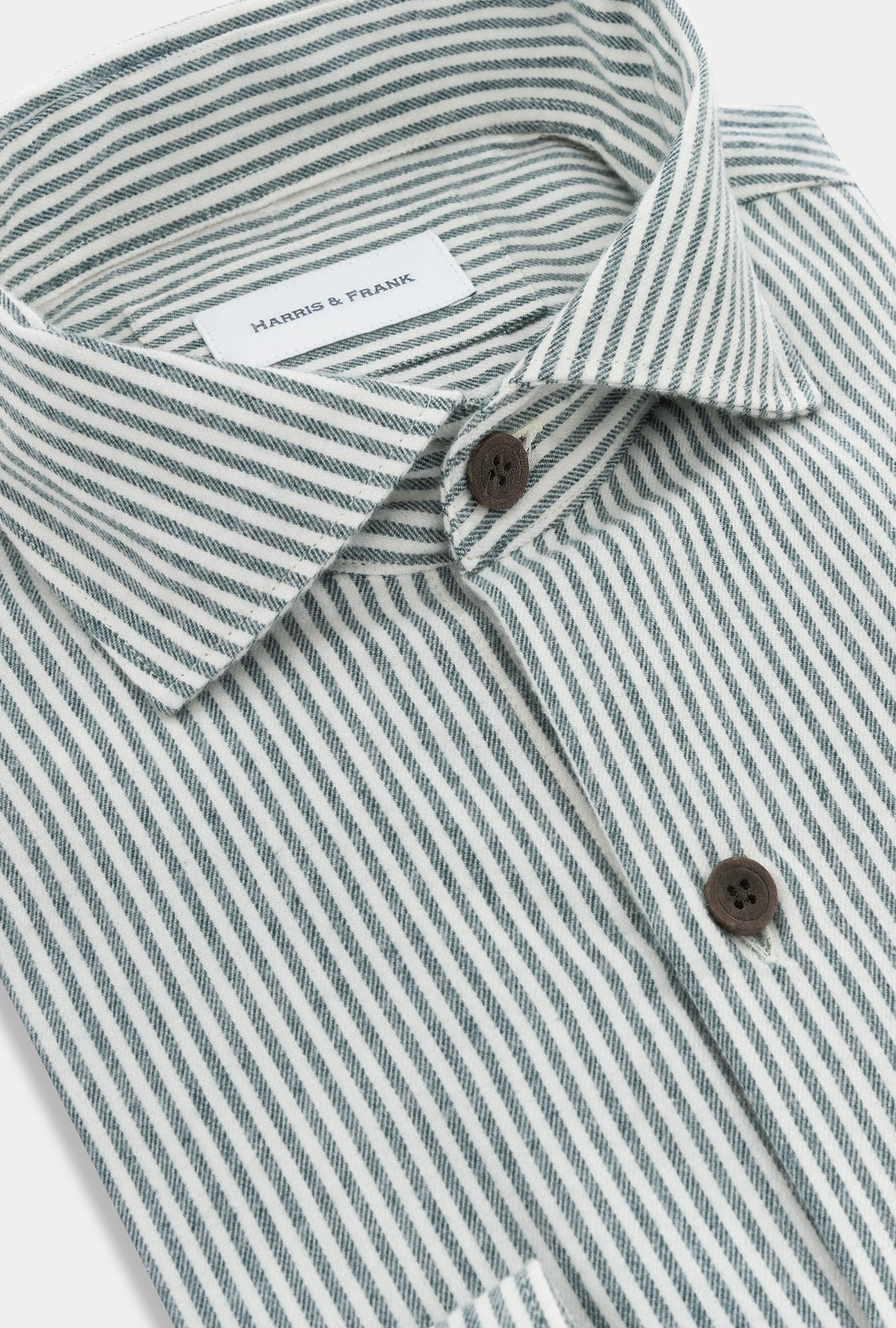 CAMISA RAYAS VERDES - H&F - COLECCION - CAMISA RAYAS VERDES - HFCTAW2346145 - 14.5 - 