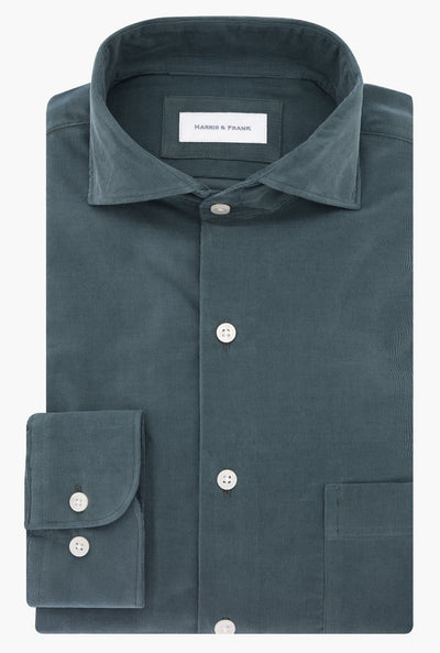 CAMISA VERDE MINI PANA - H&F - COLECCION - CAMISA VERDE MINI PANA - HFCTAW24470145 - 14.5 - 