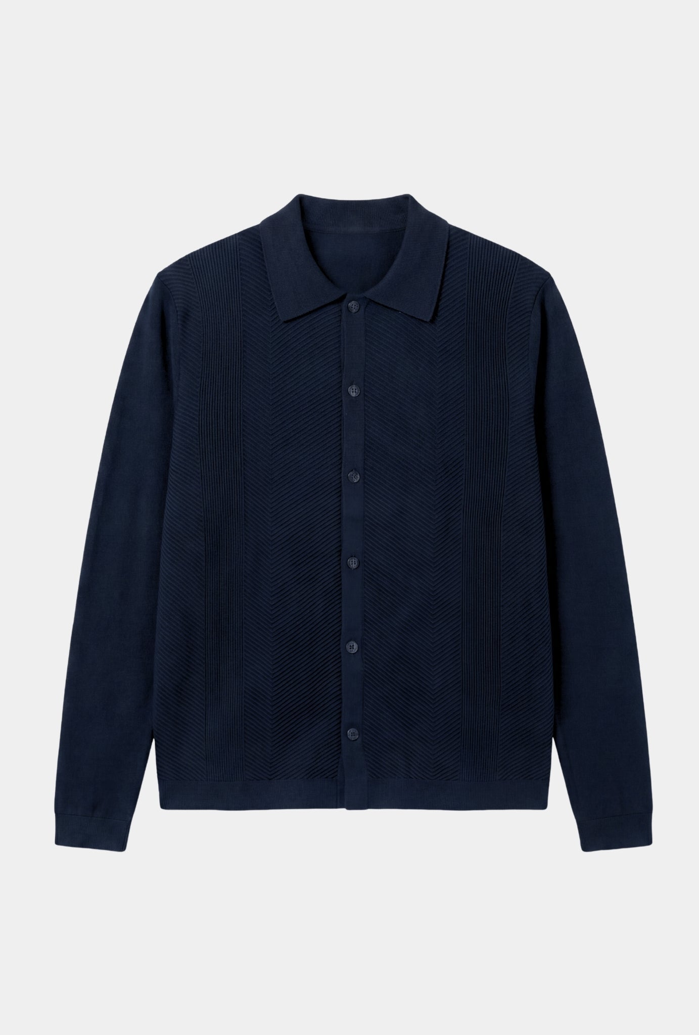 Cardigan Canalé Azul - H&F - SUETER - Cardigan Canalé Azul - HFSWSS2601CH - CH - 