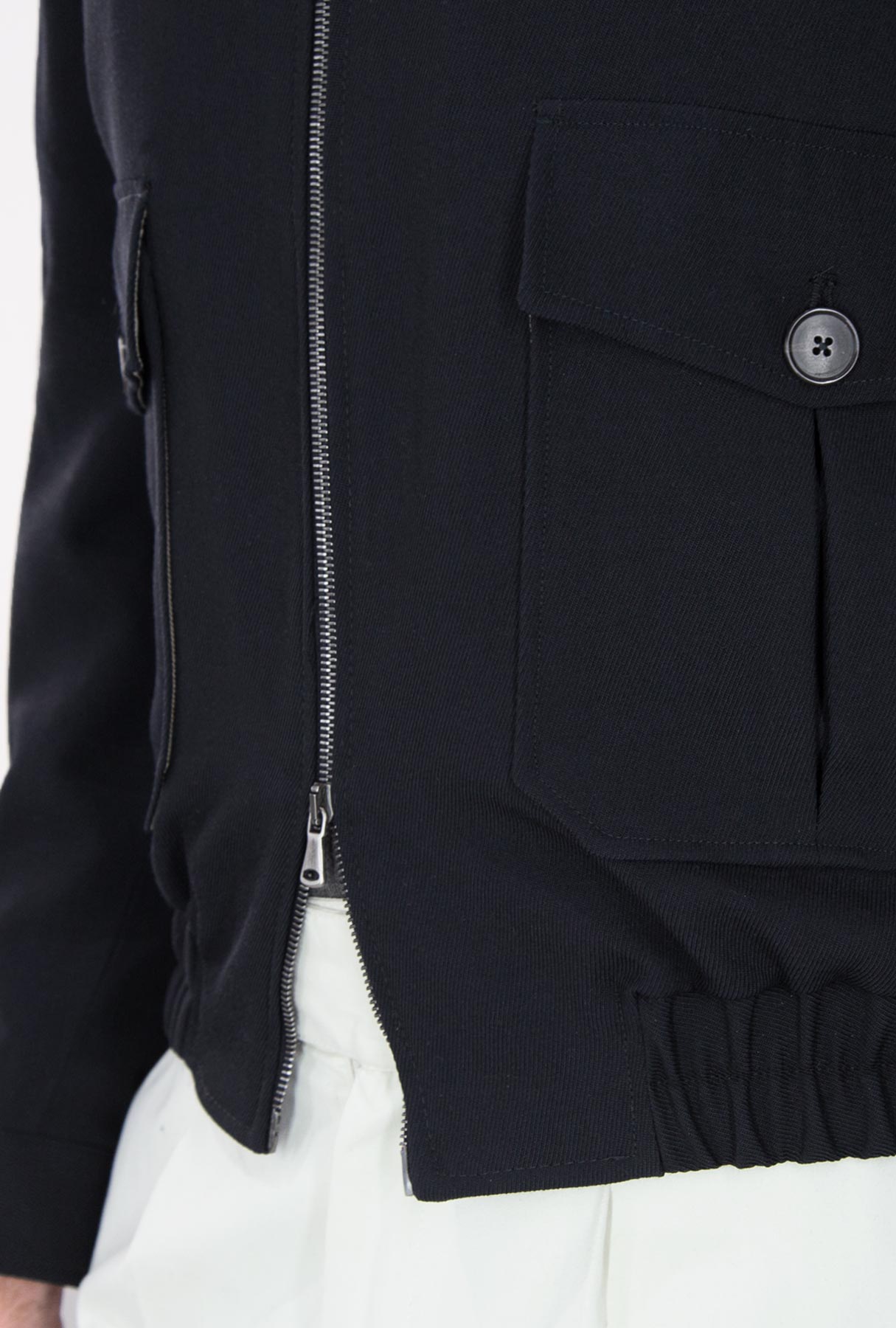 CHAMARRA AZUL MEDIANOCHE INTERIOR BEIGE - H&F - CHAMARRA - CHAMARRA AZUL MEDIANOCHE INTERIOR BEIGE - HFJKAW2316CH - CH - 