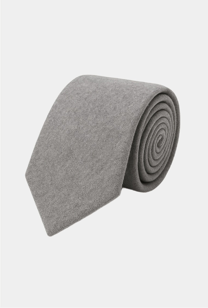 Corbata Gris Cromo - H&F - CORBATA - Corbata Gris Cromo - HFCORAW2503 - 