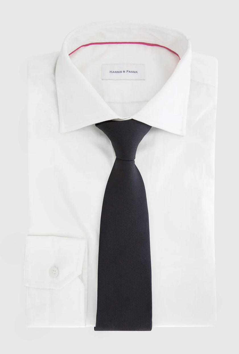 CORBATA SEDA NEGRA  - H&F - CORBATA - CORBATA SEDA NEGRA  - HFCOR0102 - 