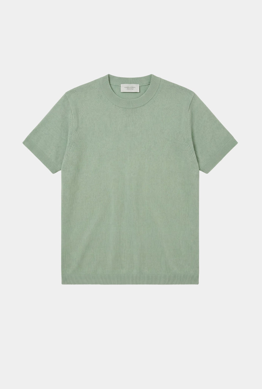 Crew Neck Verde Menta - H&F - Crew neck - Crew Neck Verde Menta - HFCNSS2601CH - CH/48 - 