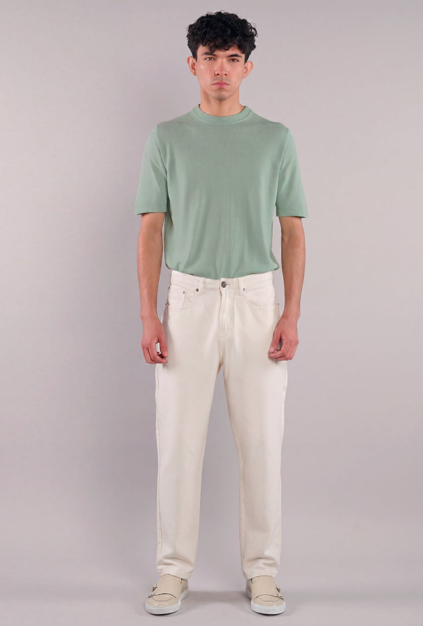 Crew Neck Verde Menta - H&F - Crew neck - Crew Neck Verde Menta - HFCNSS2601CH - CH/48 - 