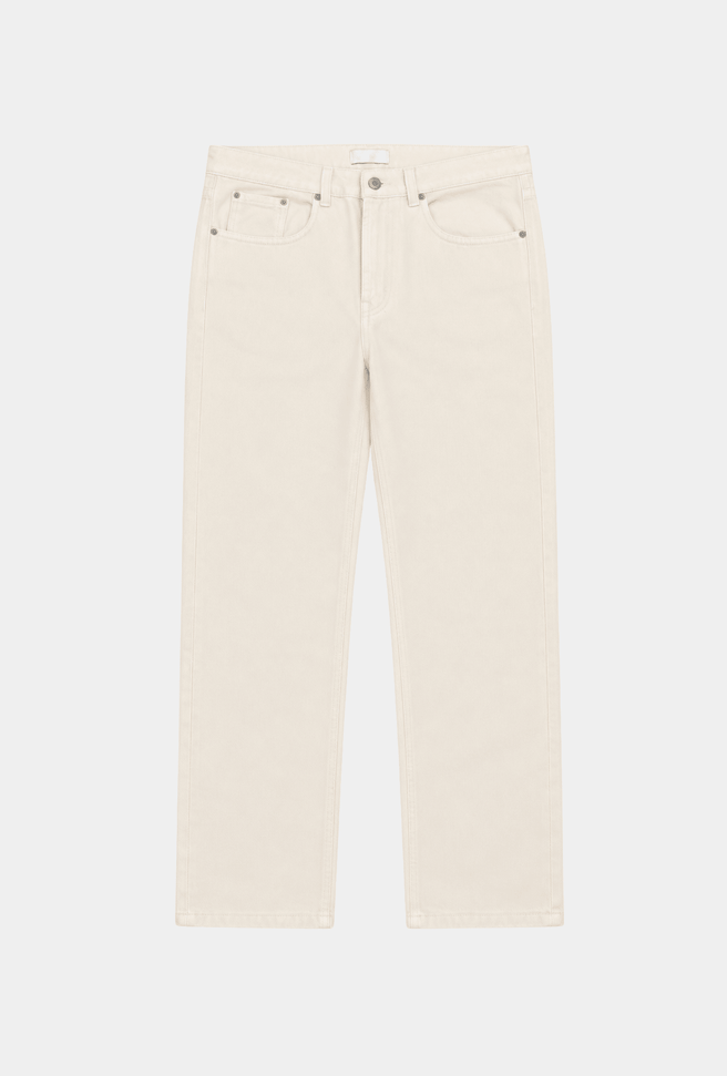 Jeans Riviera Tapered Fit Sand Beige - H&F - JEANS - Jeans Riviera Tapered Fit Sand Beige - HFJN01062830 - 28 - 30 -