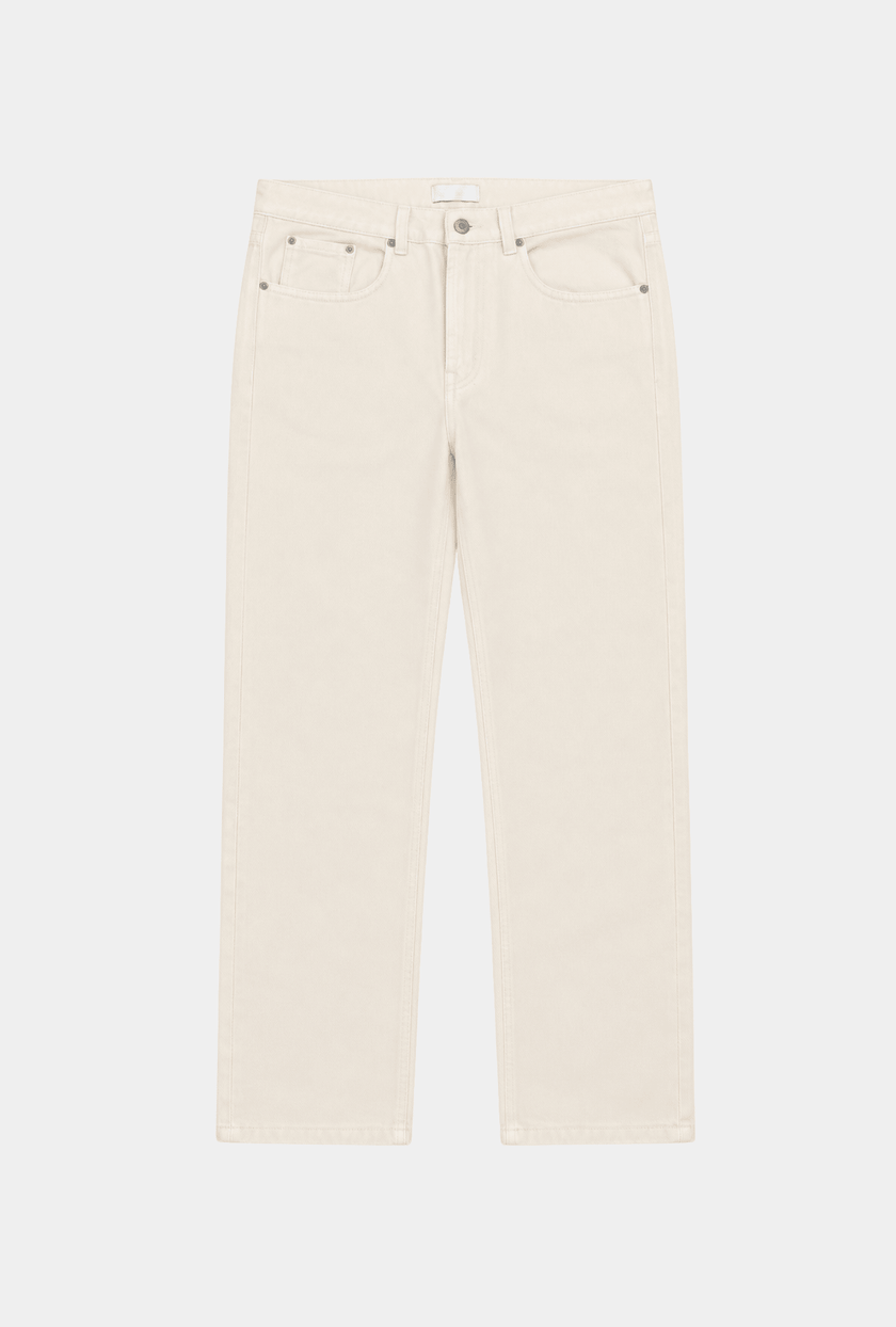 Jeans Riviera Tapered Fit Sand Beige - H&F - JEANS - Jeans Riviera Tapered Fit Sand Beige - HFJN01062830 - 28 - 30 -
