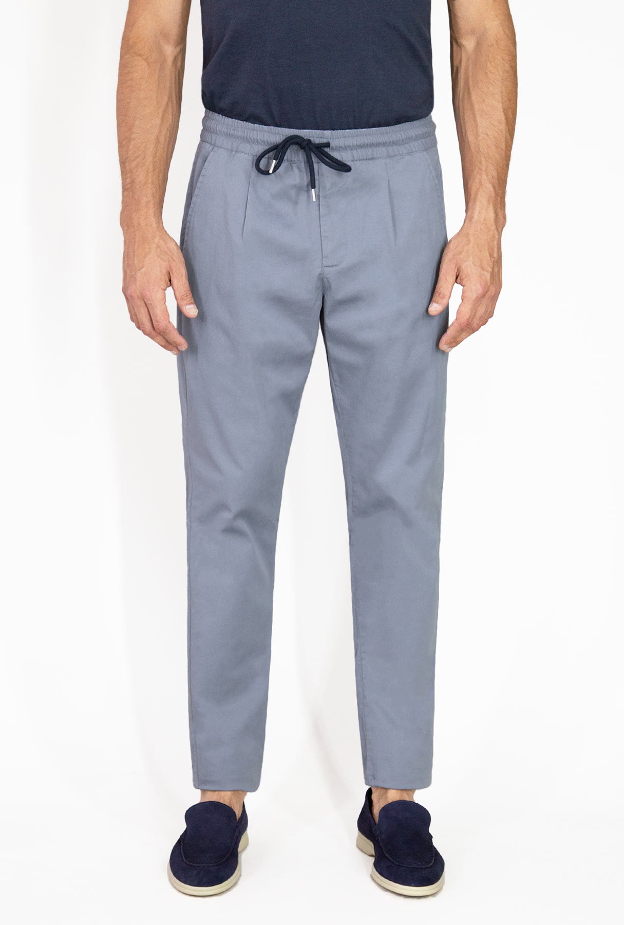 PANTALÓN COMFORT AZUL CLARO - H&F - PANTALON - PANTALÓN COMFORT AZUL CLARO - HFPTSS231438 - 38 - 