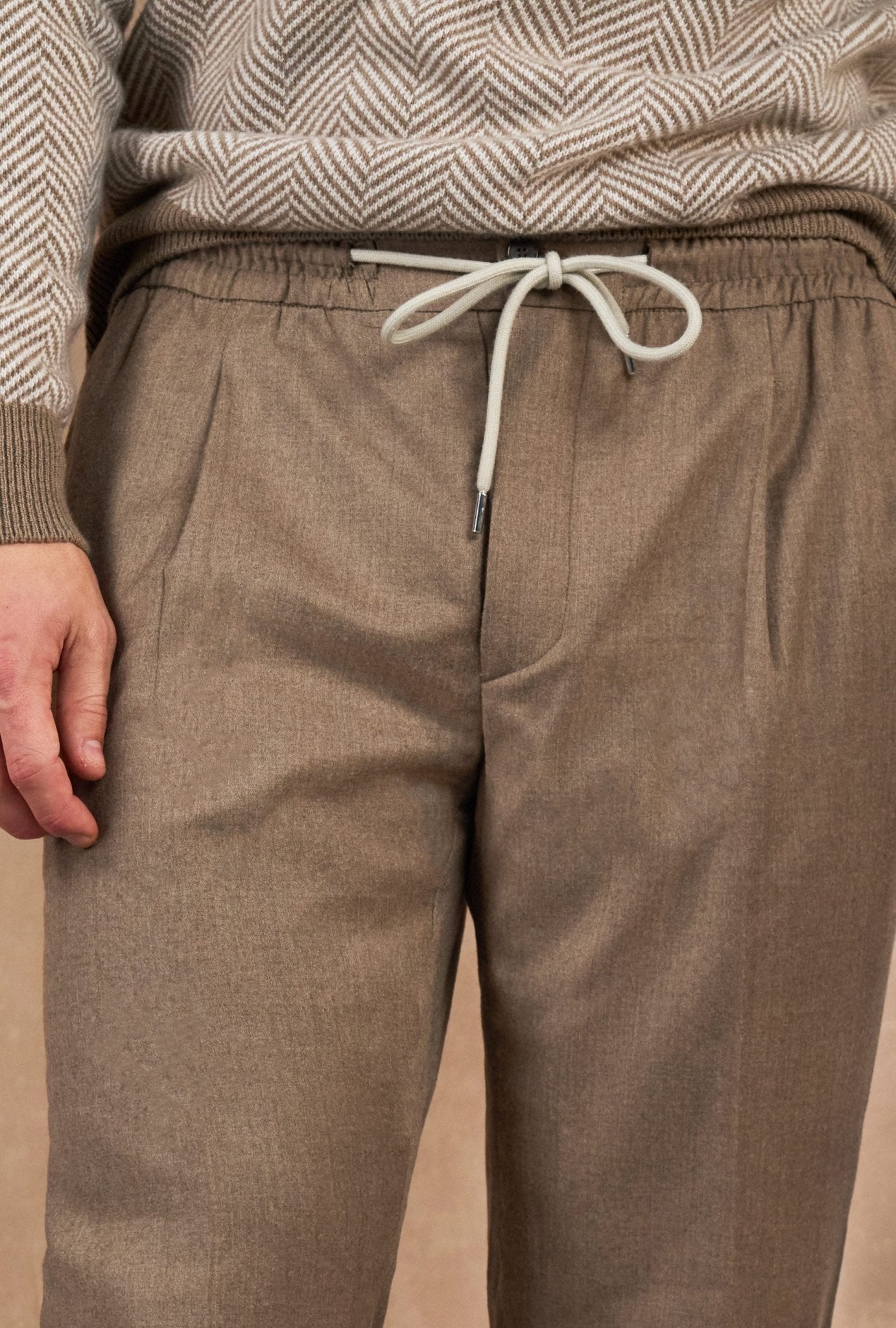 Pantalón Comfort Camel - H&F - PANTALON - Pantalón Comfort Camel - HFPTAW2566540 - 40 - 