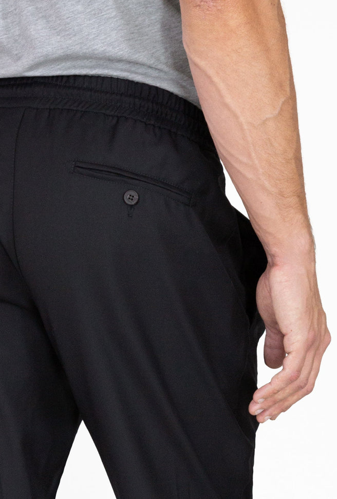 PANTALÓN COMFORT NEGRO - H&F - PANTALON - PANTALÓN COMFORT NEGRO - HFPTSS232138 - 38 - 