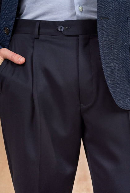 Pantalón Essential Marino - H&F - PANTALON - Pantalón Essential Marino - HFPT010140 - 40 - 