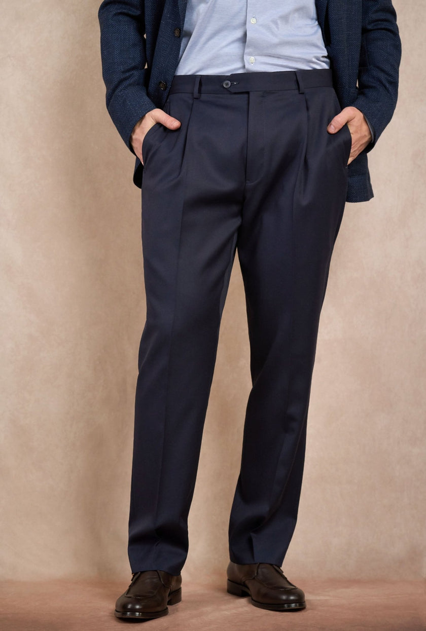 Pantalón Essential Marino - H&F - PANTALON - Pantalón Essential Marino - HFPT010140 - 40 - 