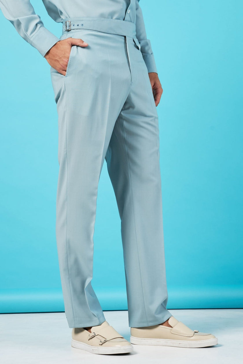 Pantalon Felini Verde Aqua - H&F - PANTALON - Pantalon Felini Verde Aqua - HFPTSS250240 - 40 - 