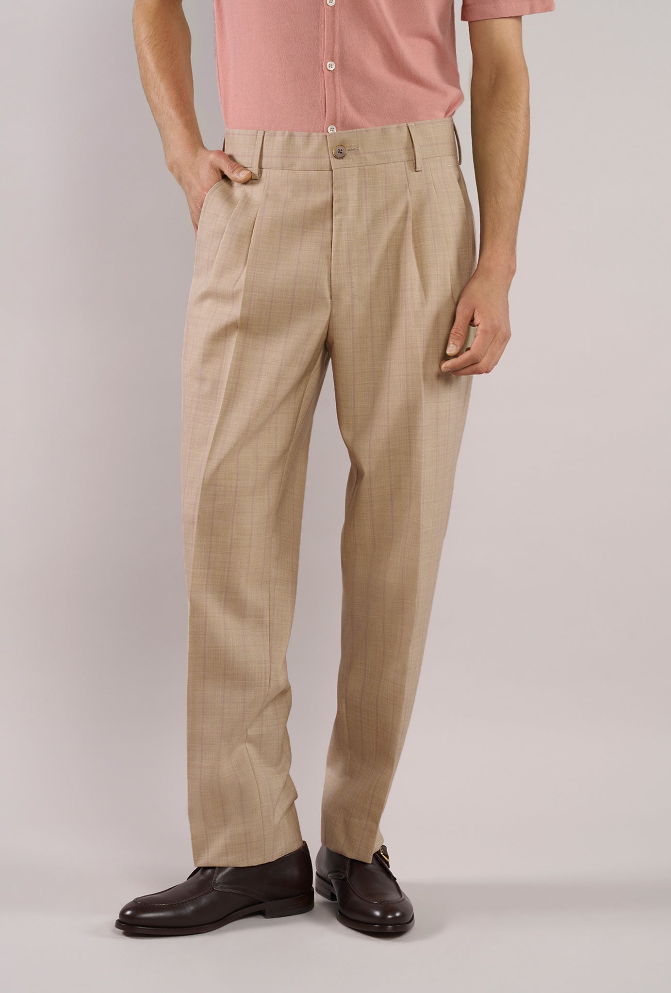 Pantalón Palermo Arena Líneas Rosas - H&F - PANTALON - Pantalón Palermo Arena Líneas Rosas - HFPTSS2671240 - 40 - 