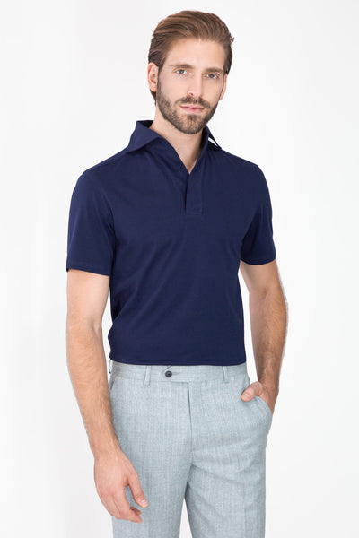 PLAYERA POLO MARINO MANGA CORTA SS2409 - H&F - HFPOLOSS2409XCH - XCH -