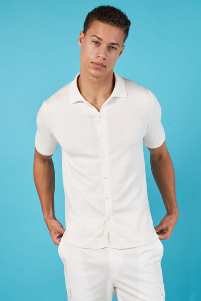 POLO MC OFF WHITE - H&F - PLAYERA POLO - POLO MC BLANCO ROTO - HFPOLOSS2501CH - CH - 