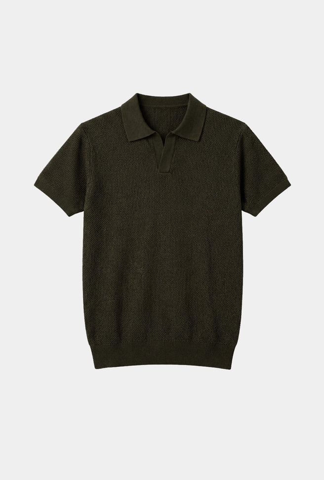 Polo Olivo - H&F - PLAYERA POLO - Polo Olivo - HFPOLOSS2602CH - CH/48 - 