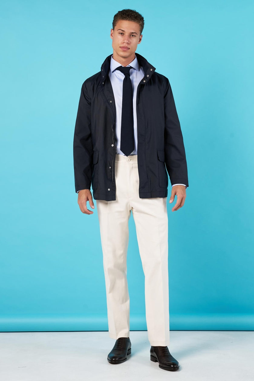 RAIN JACKET NAVY - H&F - CHAMARRA - RAIN JACKET NAVY - HFJKSS2501XCH - XCH - 