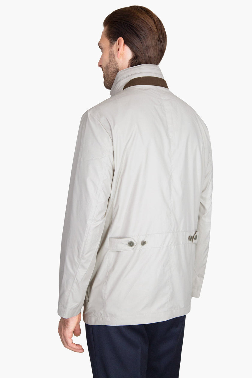 RAIN JACKET OFF WHITE - H&F - CHAMARRA - RAIN JACKET OFF WHITE - HFJKSS2403XCH - XCH - 