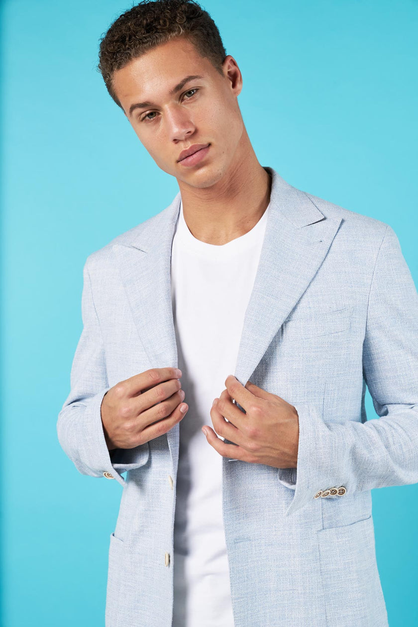 SACO AZUL RIVIERA - H&F - SACO - SACO AZUL RIVIERA - HFSTSS2557446 - 46 - 