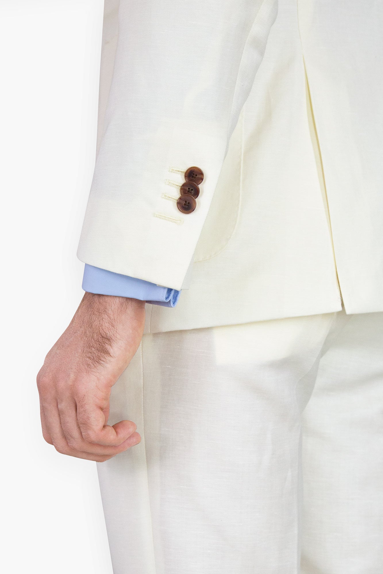 SACO CRUZADO HUESO - H&F - SACO - SACO CRUZADO HUESO - HFSTSS241146 - 46 - 