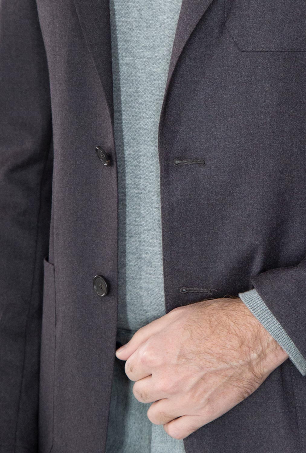 SACO DE FRANELA UVA - H&F - SACO - SACO DE FRANELA UVA - HFSTAW232044 - 44 - 