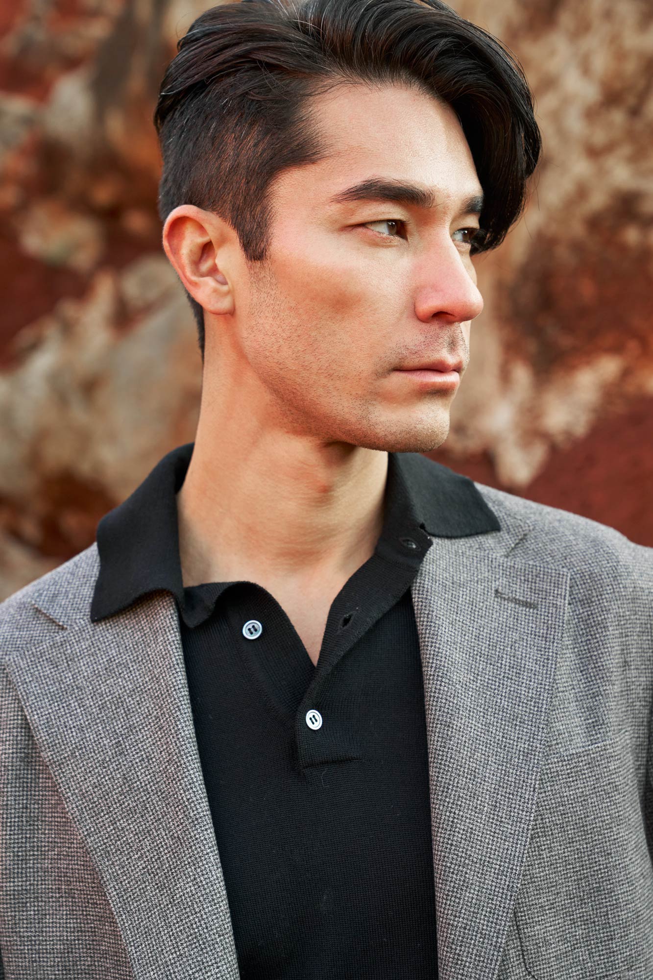 SACO GRIS PATA DE GALLO - H&F - SACO - SACO GRIS PATA DE GALLO - HFSTAW2443846 - 46 - 