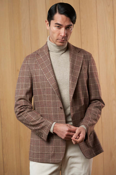 SACO PRÍNCIPE DE GALES VINO - H&F - SACO - SACO PRÍNCIPE DE GALES VINO - hfstaw2444946 - 46 - 