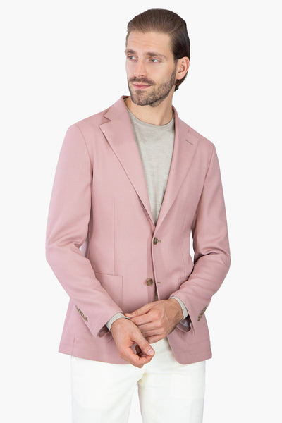 SACO ROSA TEJIDO DE CANASTA - H&F - SACO - SACO ROSA TEJIDO DE CANASTA - HFSTSS2439946 - 46 - 