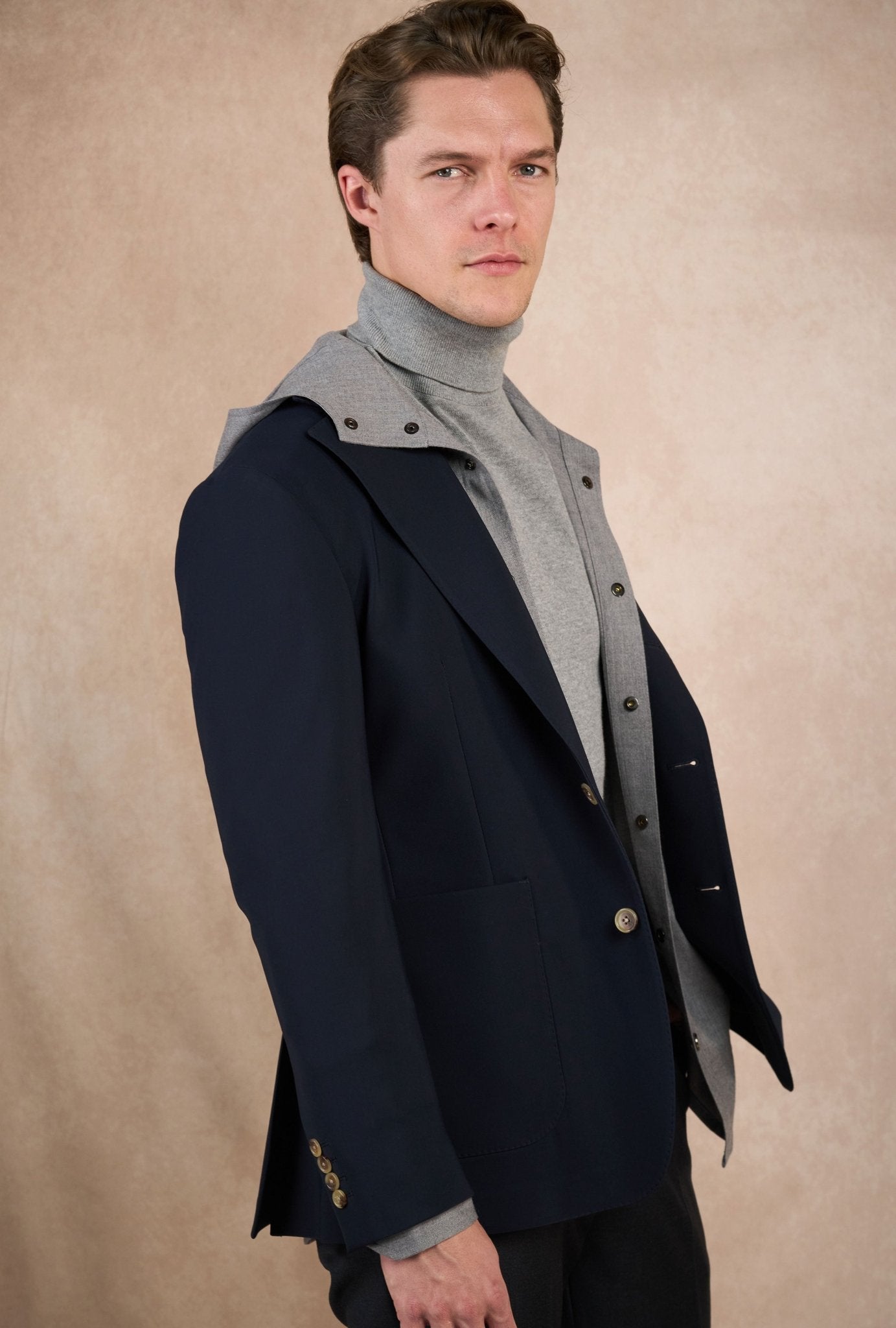 Saco Tech Marino - H&F - SACO - Saco Tech Marino - HFSTAW2565646 - 46 - 