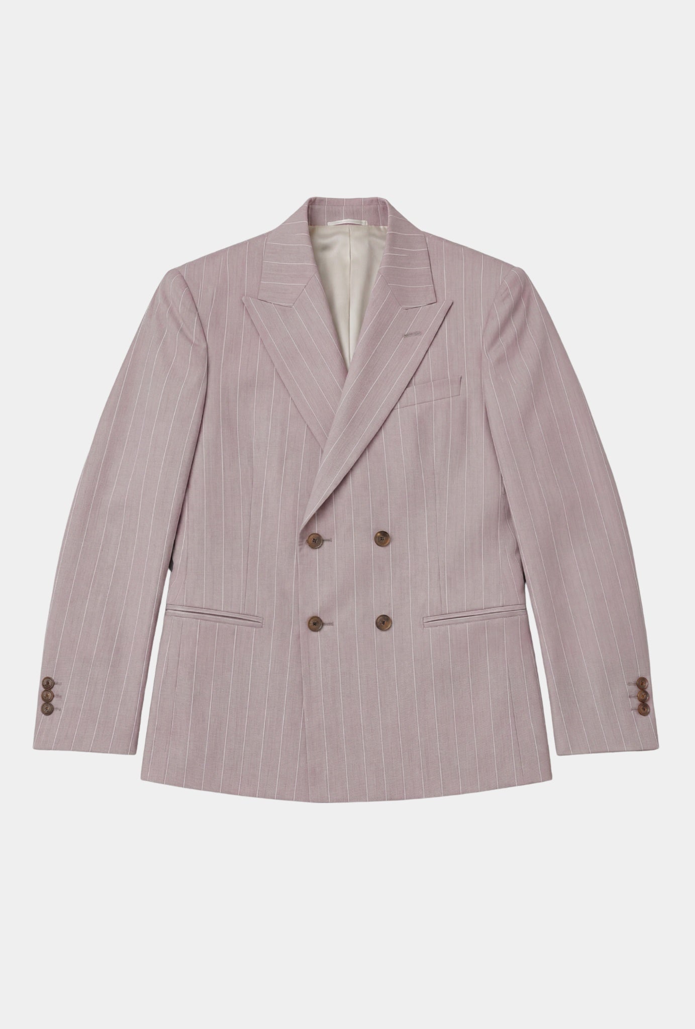 Saco Vittorio Rosa Palo Líneas Blancas - H&F - SACO - Saco Vittorio Rosa Palo Líneas Blancas - HFSTSS2670646 - 46 - 