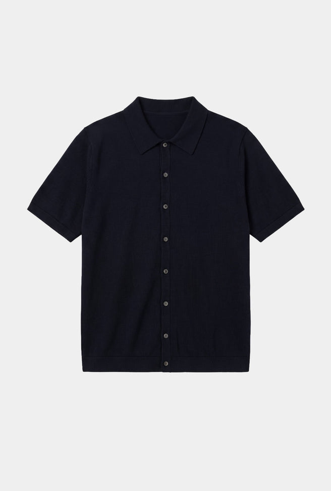 Shirt Short Sleeve Navy - H&F - Shirt short - Shirt Short Sleeve Navy - HFCTSS2605CH - CH/48 - 